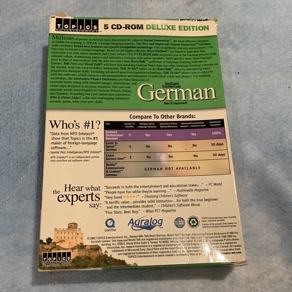 Learn German 5 CD-Rom set - Picture 2 of 3